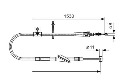 BOSCH 1 987 482 136 Číslo výrobce: BC1030. EAN: 4047024324022.