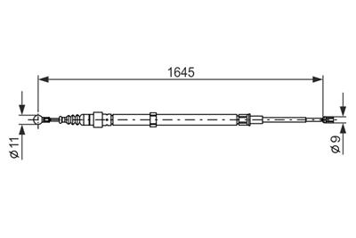 BOSCH 1 987 482 191 Číslo výrobce: BC1085. EAN: 4047024325128.
