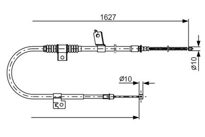 BOSCH 1 987 482 274 Číslo výrobce: BC1158. EAN: 4047024695573.