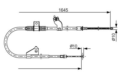 BOSCH 1 987 482 275 Číslo výrobce: BC1159. EAN: 4047024695580.