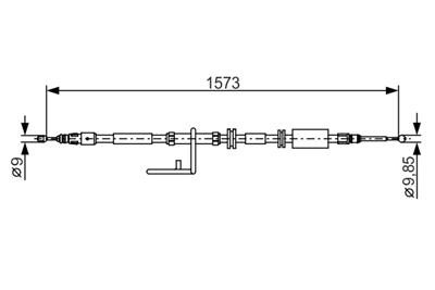 BOSCH 1 987 482 313 Číslo výrobce: BC1197. EAN: 4047024695849.