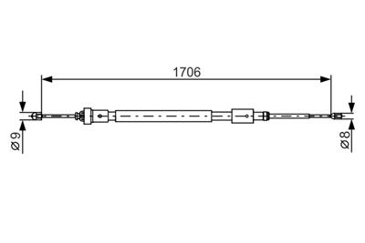 BOSCH 1 987 482 316 Číslo výrobce: BC1200. EAN: 4047024879980.