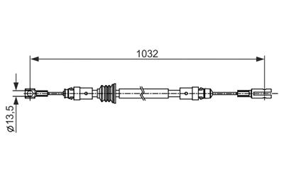 BOSCH 1 987 482 548 Číslo výrobce: BC2548. EAN: 4047025562812.