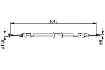 BOSCH 1 987 482 551 Číslo výrobce: BC2551. EAN: 4047025562751.