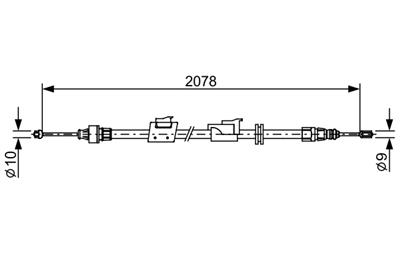 BOSCH 1 987 482 706 Číslo výrobce: BC2706. EAN: 4047025690256.