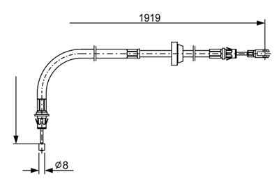 BOSCH 1 987 482 710 Číslo výrobce: BC2710. EAN: 4047025690294.