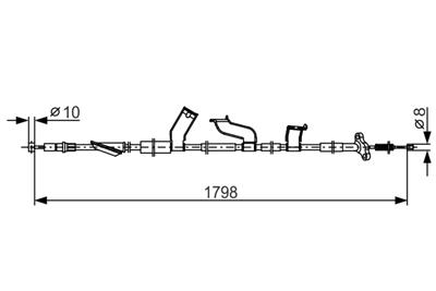 BOSCH 1 987 482 788 Číslo výrobce: BC2788. EAN: 4047026260458.