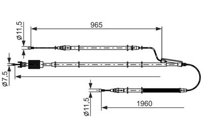 BOSCH 1 987 482 805 Číslo výrobce: BC2805. EAN: 4047026260618.