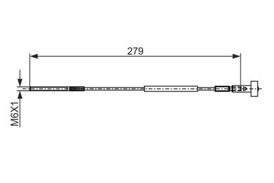 BOSCH 1 987 482 886 Číslo výrobce: BC2886. EAN: 4047026480399.