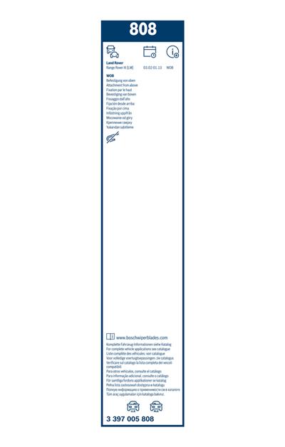 BOSCH 3 397 005 808 Číslo výrobce: 808. EAN: 4047024438958.