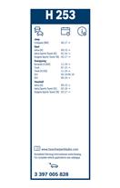 BOSCH 3 397 005 828 Rear