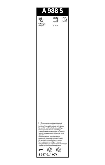 BOSCH 3 397 014 00V Číslo výrobce: A 988 S. EAN: 4047023061188.