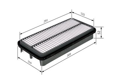 BOSCH F 026 400 038 Číslo výrobce: S 0038. EAN: 4047024286863.