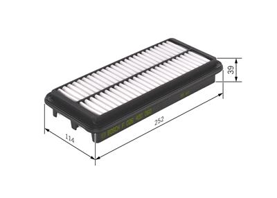 BOSCH F 026 400 060 Číslo výrobce: S 0060. EAN: 4047024328761.
