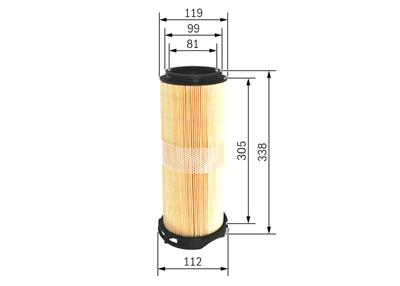 BOSCH F 026 400 214 Číslo výrobce: S 0214. EAN: 4047024821279.
