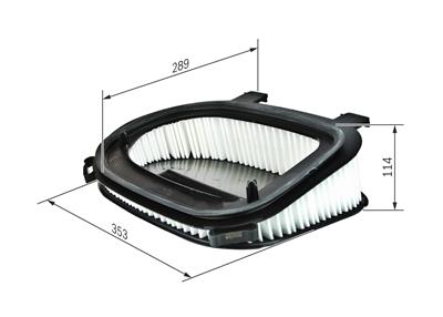 BOSCH F 026 400 366 Číslo výrobce: S 0366. EAN: 4047025244152.