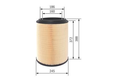 BOSCH F 026 400 411 Číslo výrobce: S 0411. EAN: 4047025389532.