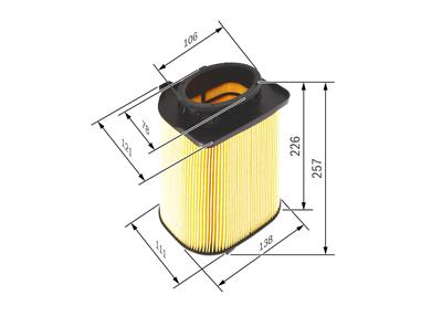 BOSCH F 026 400 480 Číslo výrobce: S 0480. EAN: 4047025382762.