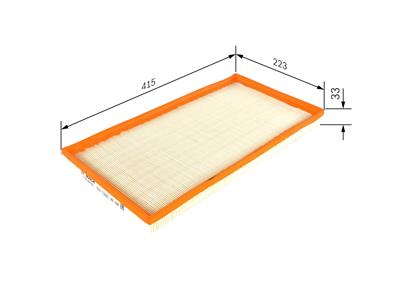 BOSCH F 026 400 505 Číslo výrobce: S 0505. EAN: 4047025473118.