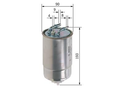 BOSCH F 026 402 051 Číslo výrobce: N 2051. EAN: 4047024655591.