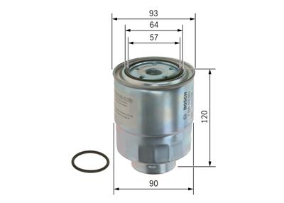 BOSCH F 026 402 063 Číslo výrobce: N 2063. EAN: 4047024700390.