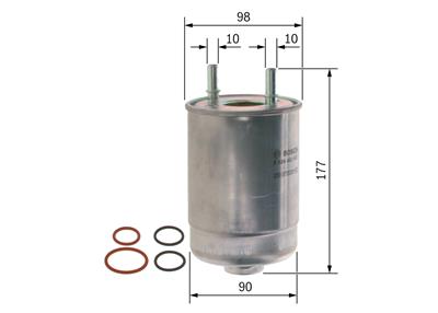 BOSCH F 026 402 067 Číslo výrobce: N 2067. EAN: 4047024700420.