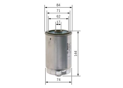 BOSCH F 026 402 097 Číslo výrobce: N 2097. EAN: 4047024808447.