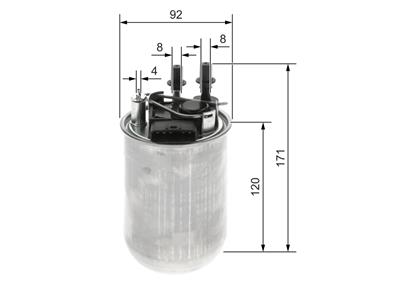 BOSCH F 026 402 200 Číslo výrobce: N 2200. EAN: 4047026317787.