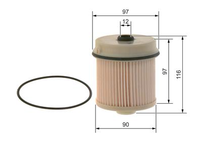 BOSCH F 026 402 216 Číslo výrobce: N 2216. EAN: 4047026317794.
