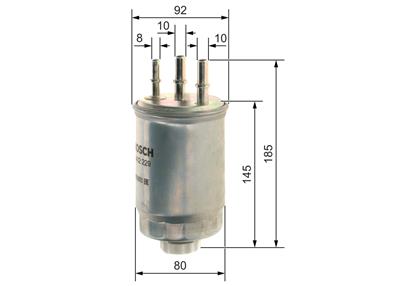 BOSCH F 026 402 229 Číslo výrobce: N 2229. EAN: 4047026242973.