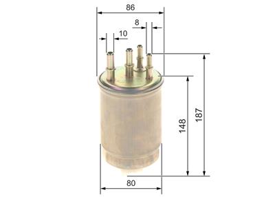 BOSCH F 026 402 244 Číslo výrobce: N 2244. EAN: 4047026350166.