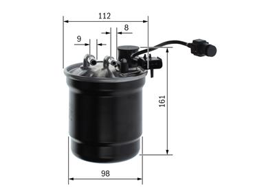 BOSCH F 026 402 280 Číslo výrobce: N 2280. EAN: 4047026555776.