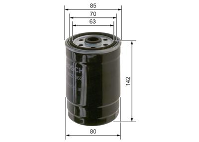 BOSCH F 026 402 362 Číslo výrobce: N 2362. EAN: 4047023067623.