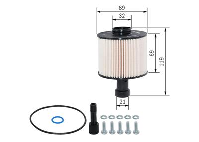 BOSCH F 026 402 825 Číslo výrobce: N 2825. EAN: 4047025343176.