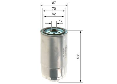 BOSCH F 026 402 826 Číslo výrobce: N 2826. EAN: 4047025343183.