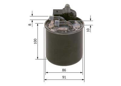 BOSCH F 026 402 836 Číslo výrobce: N 2836. EAN: 4047025343343.