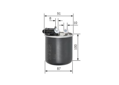 BOSCH F 026 402 838 Číslo výrobce: N 2838. EAN: 4047025343374.
