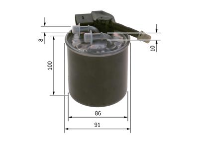 BOSCH F 026 402 839 Číslo výrobce: N 2839. EAN: 4047025343398.
