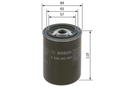 BOSCH F 026 402 860 Číslo výrobce: N 2860. EAN: 4047026065251.