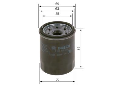BOSCH F 026 407 025 Číslo výrobce: P 7025. EAN: 4047024287150.