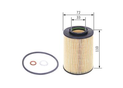 BOSCH F 026 407 061 Číslo výrobce: P 7061. EAN: 4047024373433.