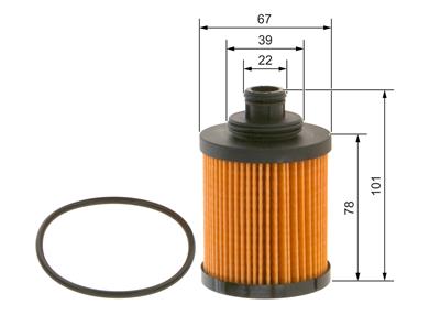 BOSCH F 026 407 067 Číslo výrobce: P 7067. EAN: 4047024639300.