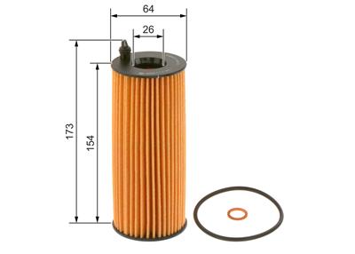 BOSCH F 026 407 072 Číslo výrobce: P 7072. EAN: 4047024748484.