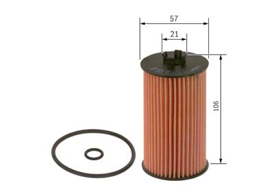 BOSCH F 026 407 074 Číslo výrobce: P 7074. EAN: 4047024715851.