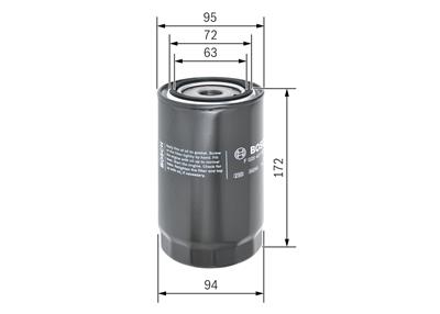 BOSCH F 026 407 081 Číslo výrobce: P 7081. EAN: 4047024639362.