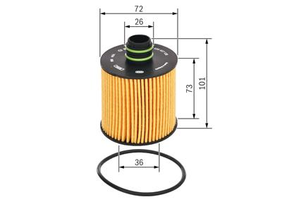BOSCH F 026 407 108 Číslo výrobce: P 7108. EAN: 4047024902237.