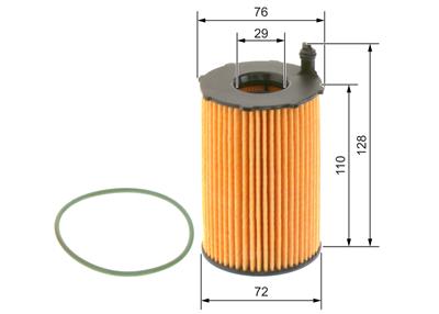 BOSCH F 026 407 122 Číslo výrobce: P 7122. EAN: 4047024902374.