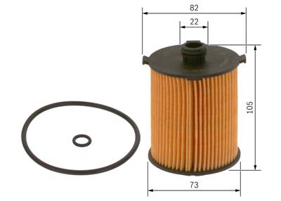 BOSCH F 026 407 152 Číslo výrobce: P 7152. EAN: 4047026095609.