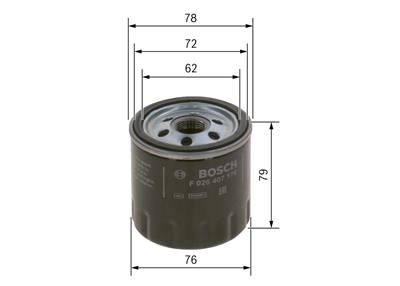BOSCH F 026 407 176 Číslo výrobce: P 7176. EAN: 4047025293815.