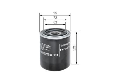 BOSCH F 026 407 198 Číslo výrobce: P 7198. EAN: 4047025553797.
